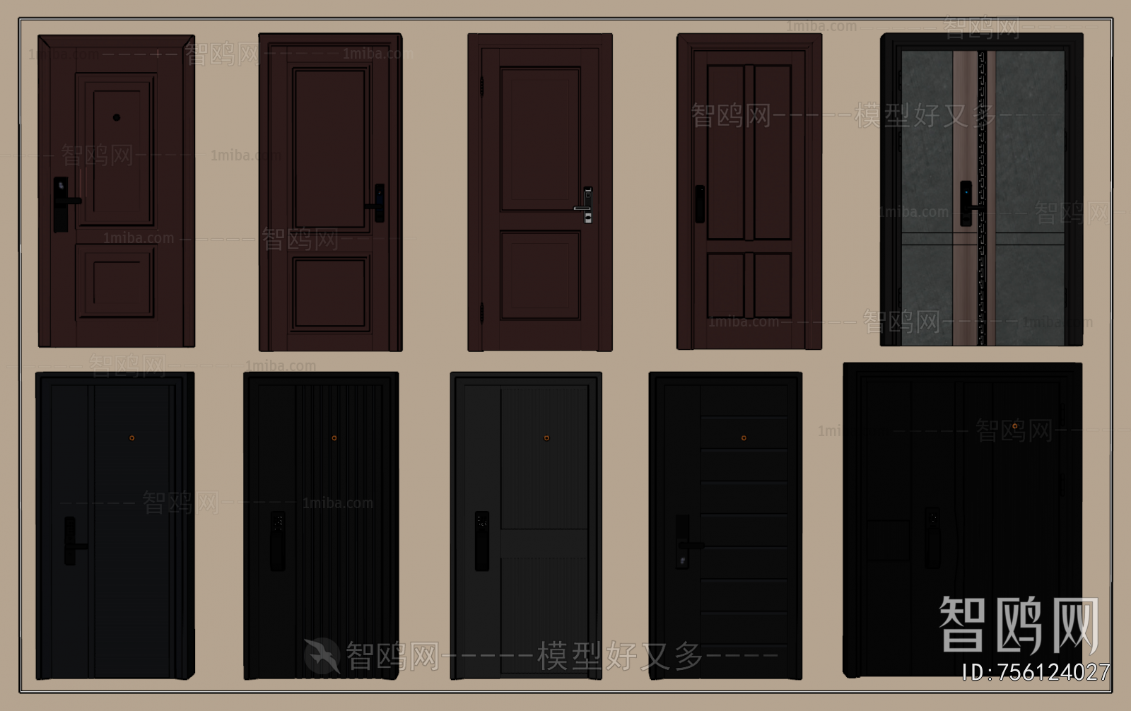 Modern Entrance Door