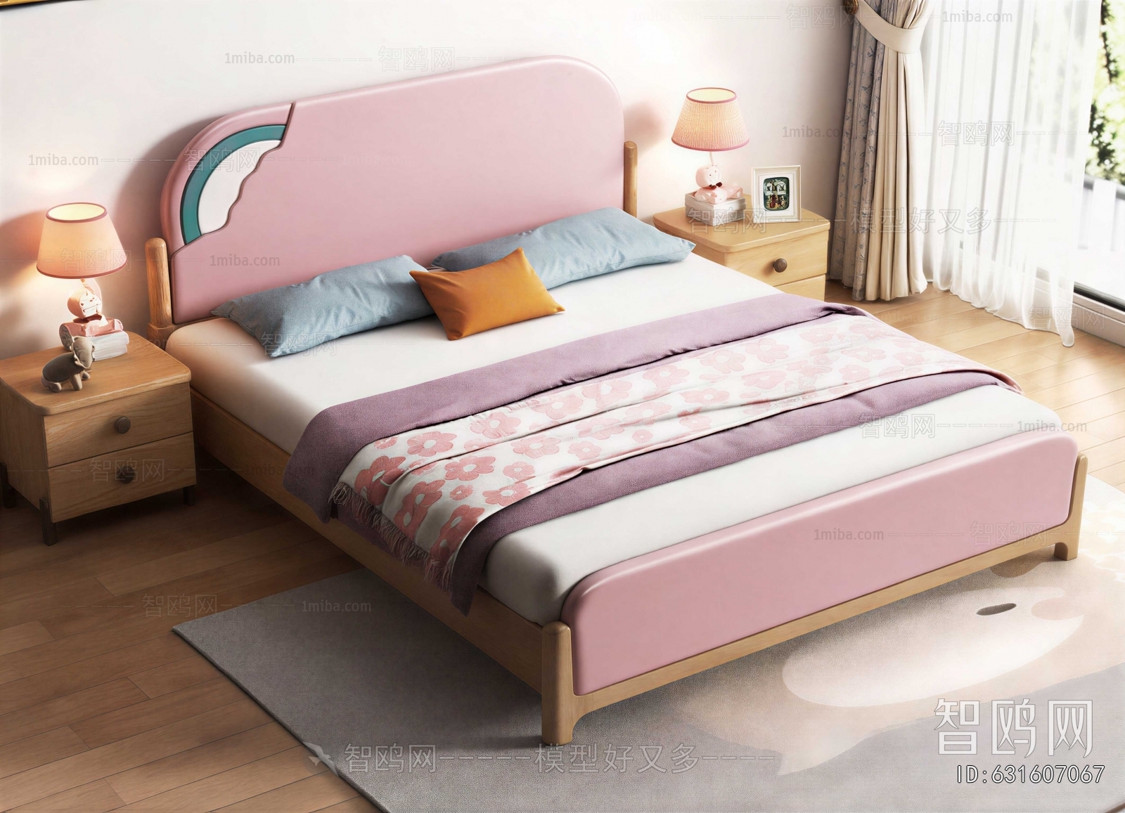 Modern Double Bed