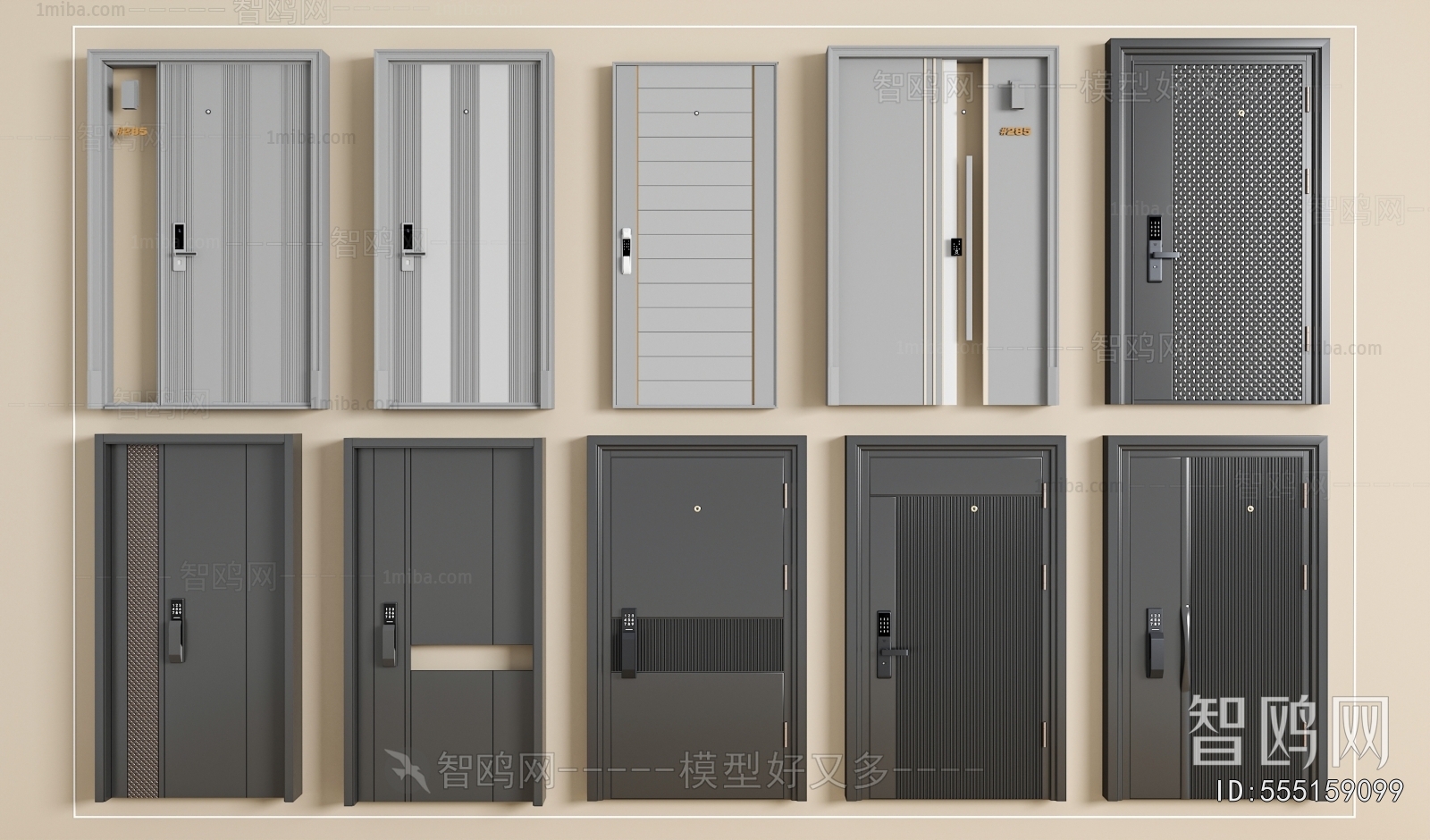 Modern Entrance Door