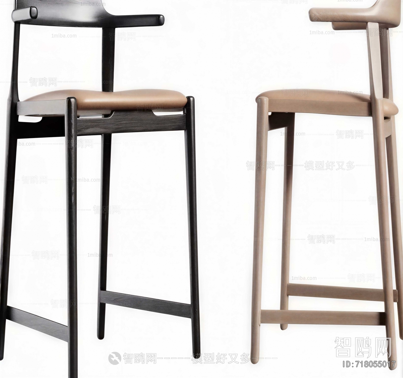 New Chinese Style Bar Chair
