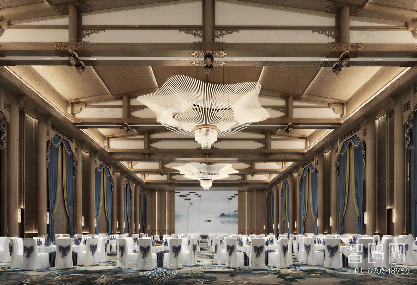 New Chinese Style Banquet Hall