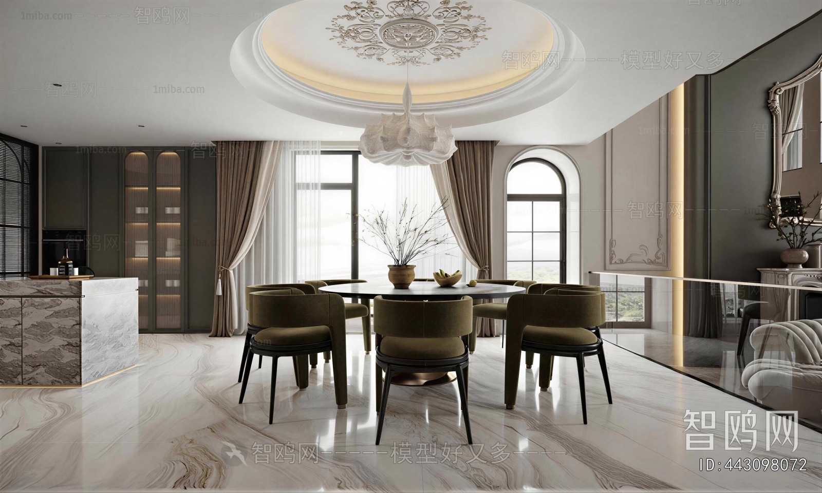 French Style Dining Room