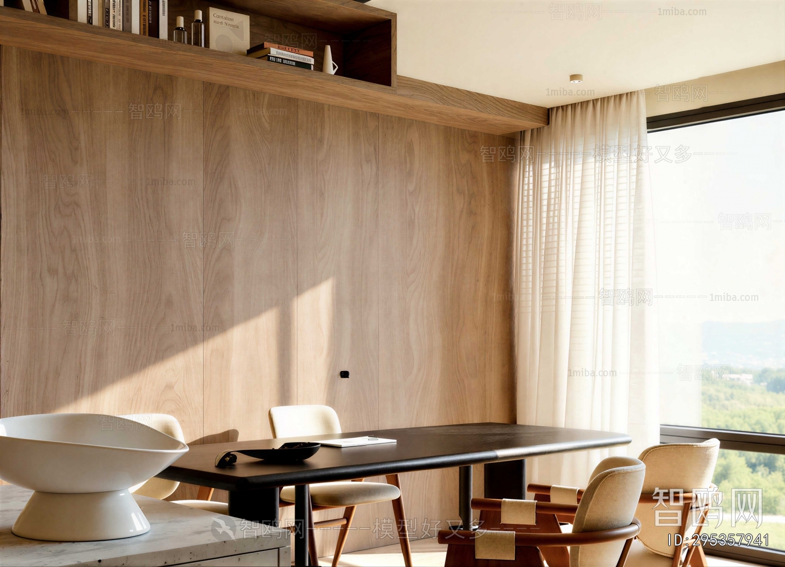 Japanese Style Study Space