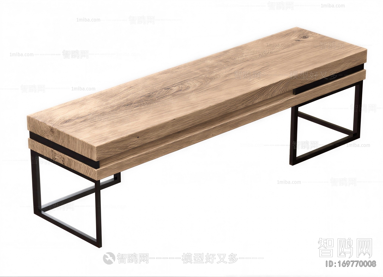 Industrial Style Bench