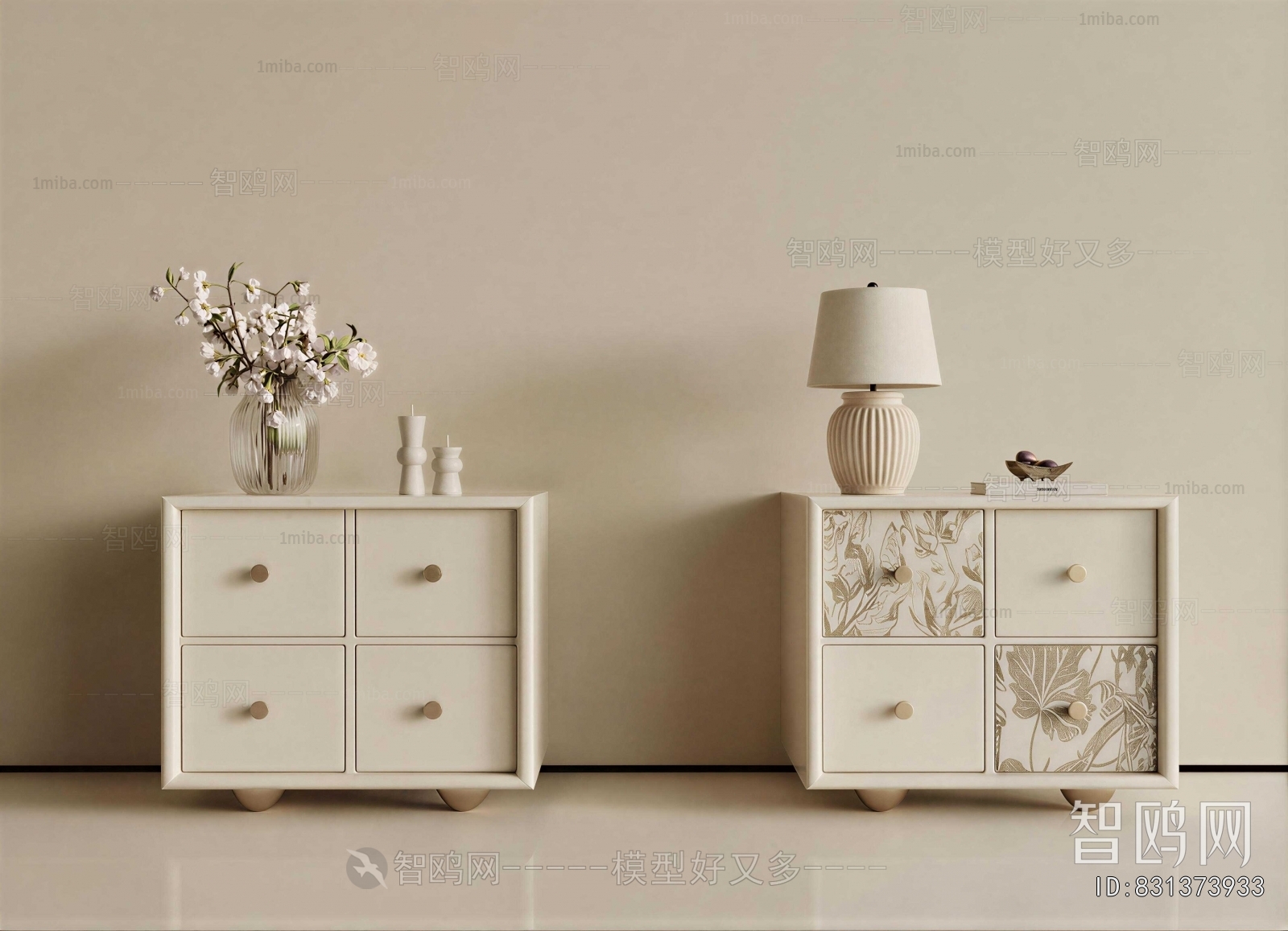 Modern Bedside Cupboard