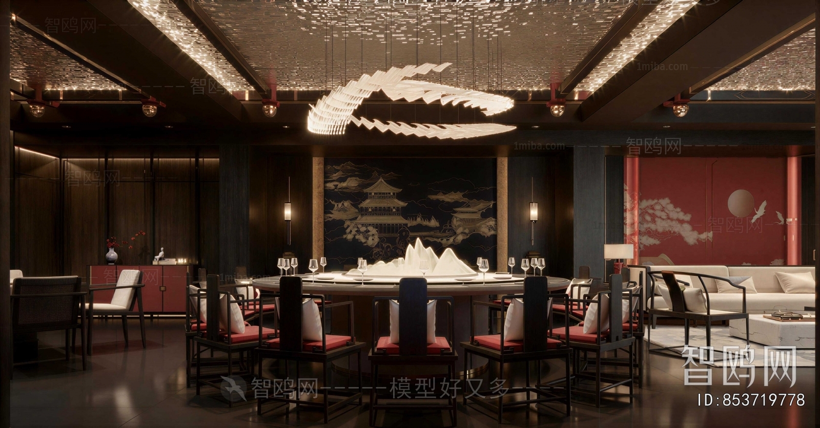 New Chinese Style Restaurant Box