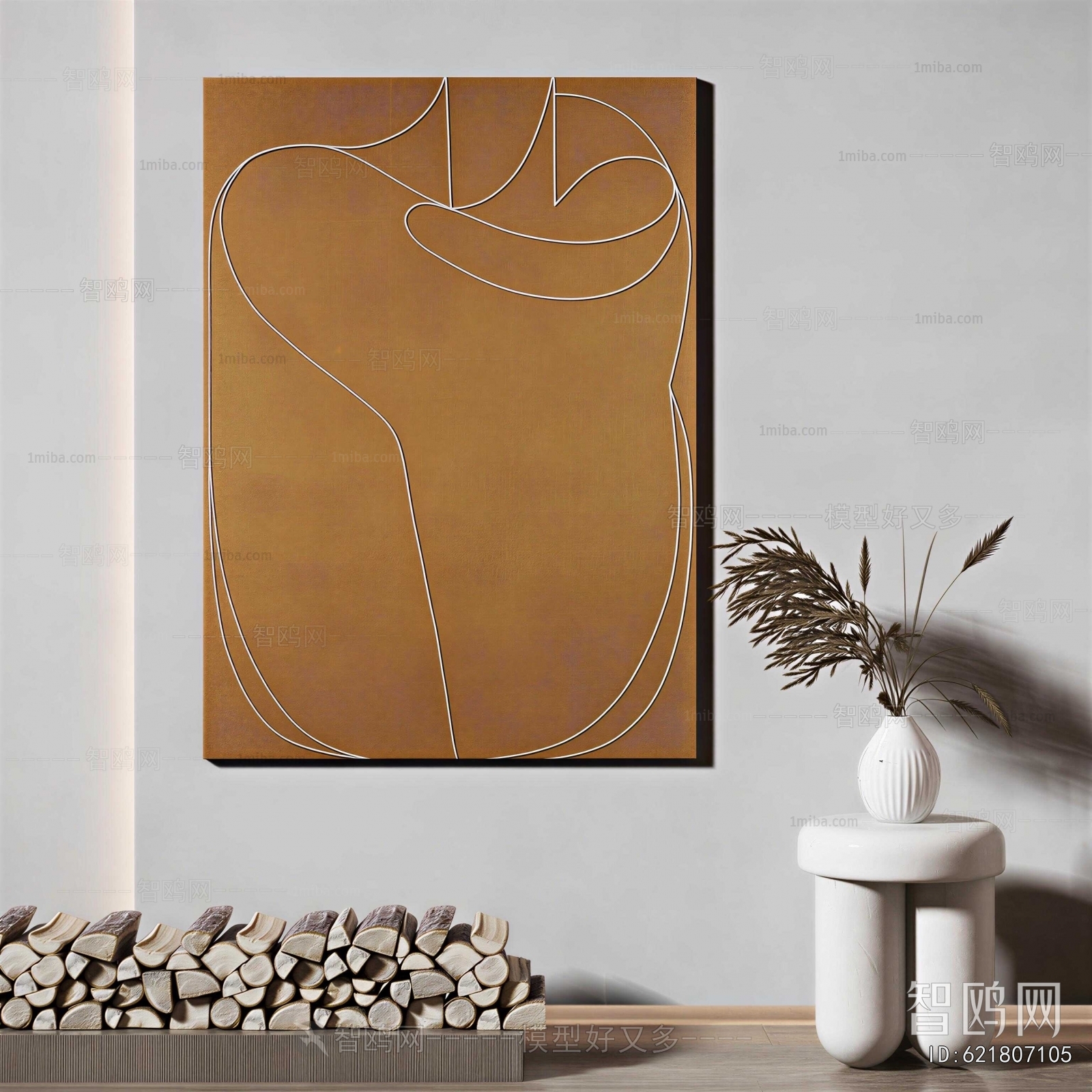 Wabi-sabi Style Painting