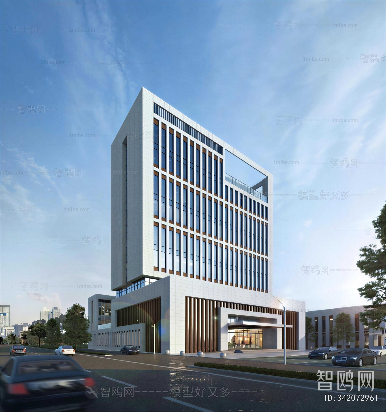 Modern Appearance Of Commercial Building