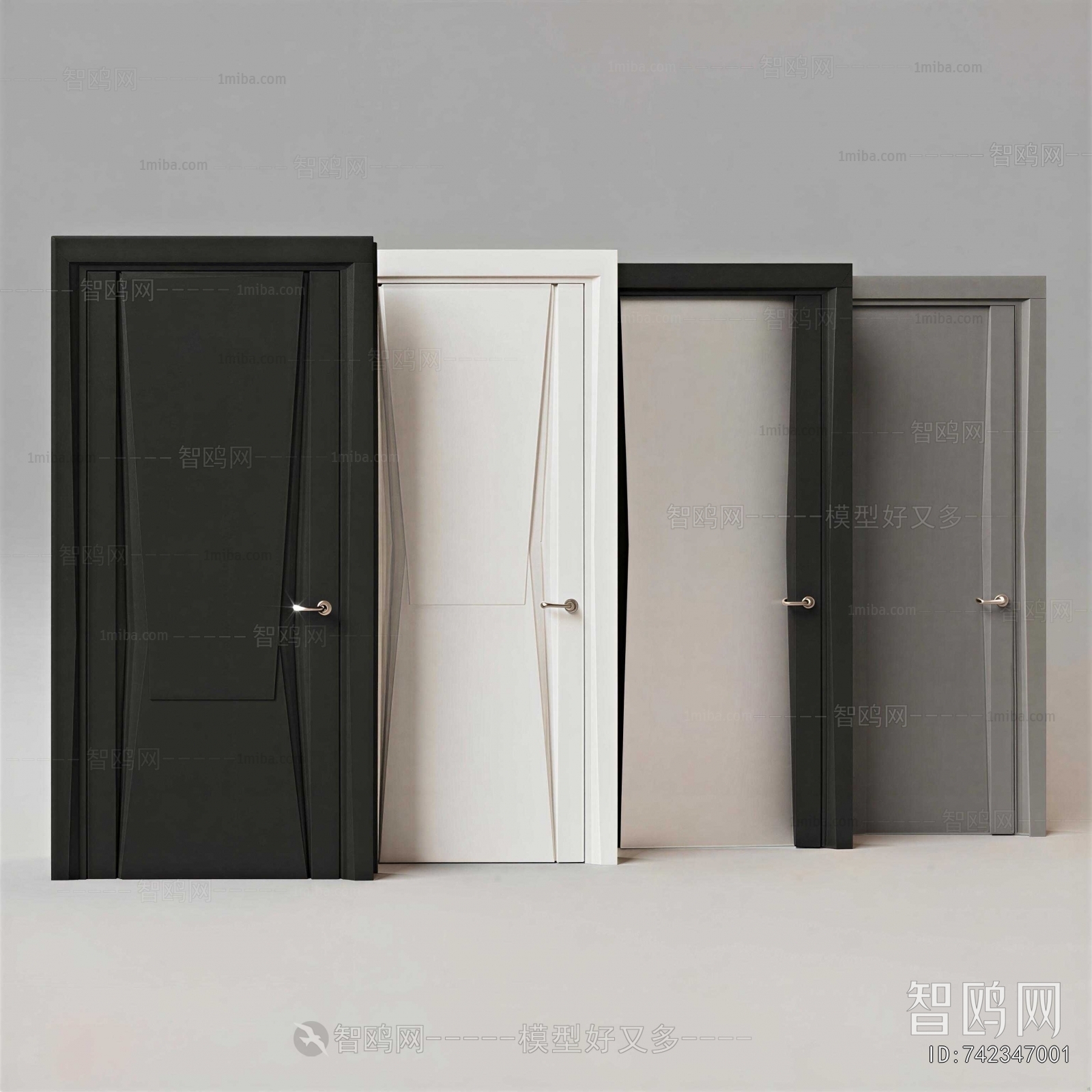 Modern Single Door