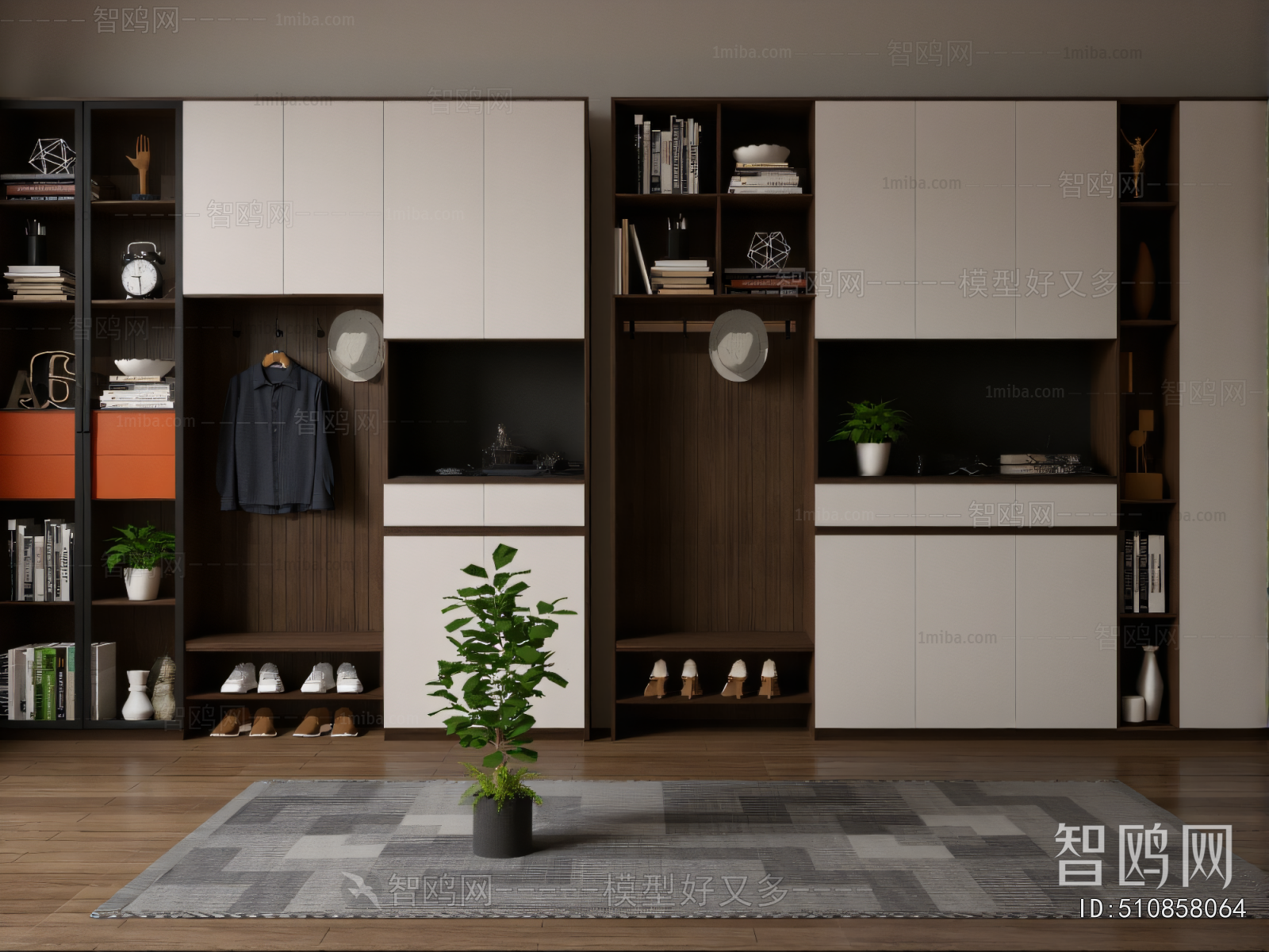 Modern Shoe Cabinet