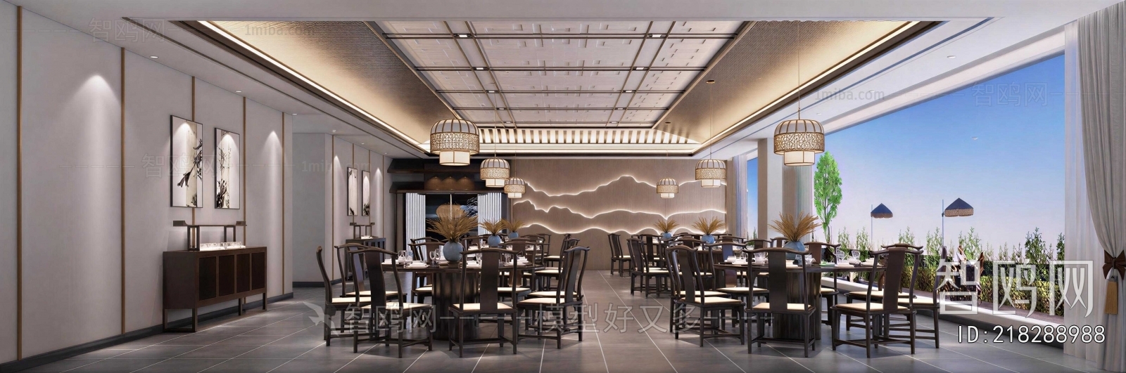 New Chinese Style Restaurant Box