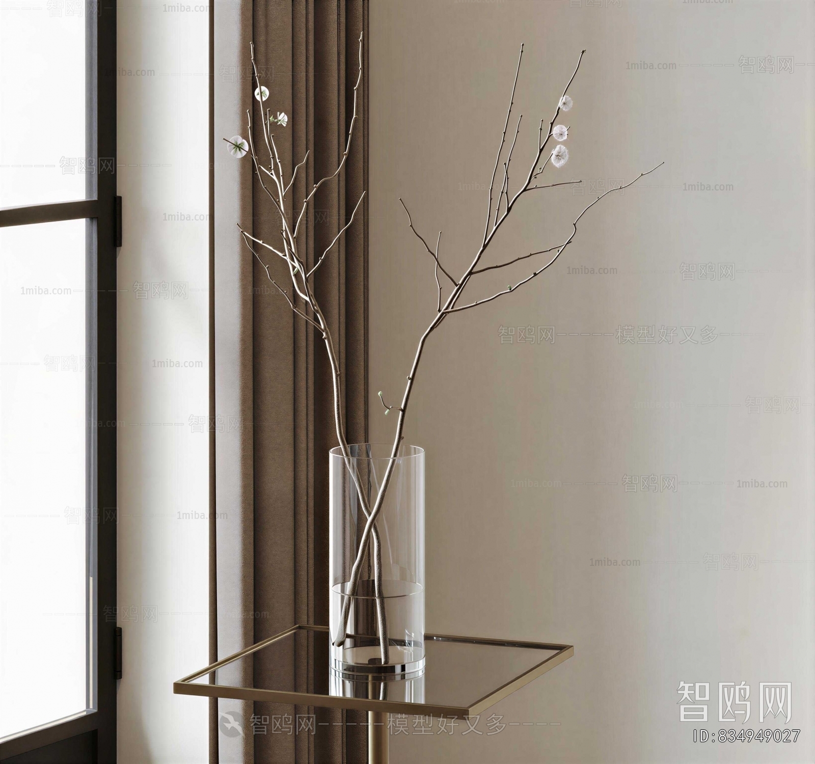 Modern Aquatic Green Plant