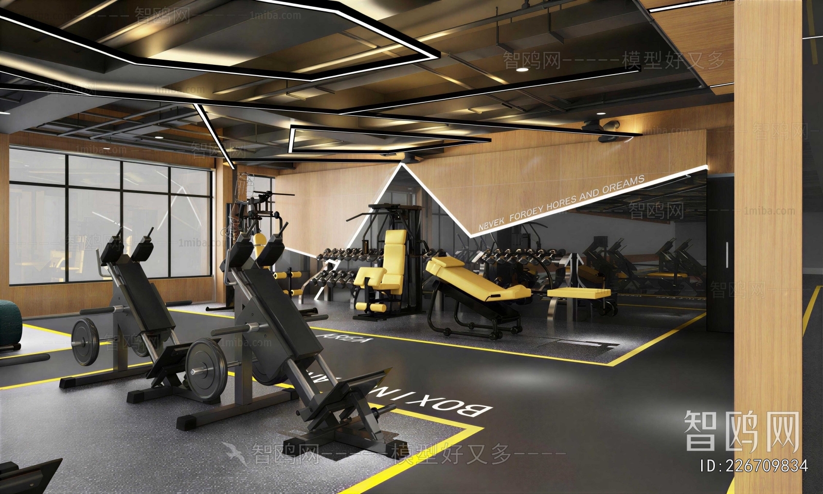 Industrial Style Gym