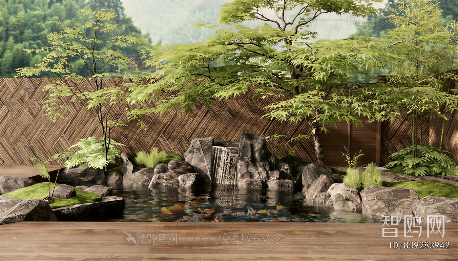 Japanese Style Courtyard/landscape