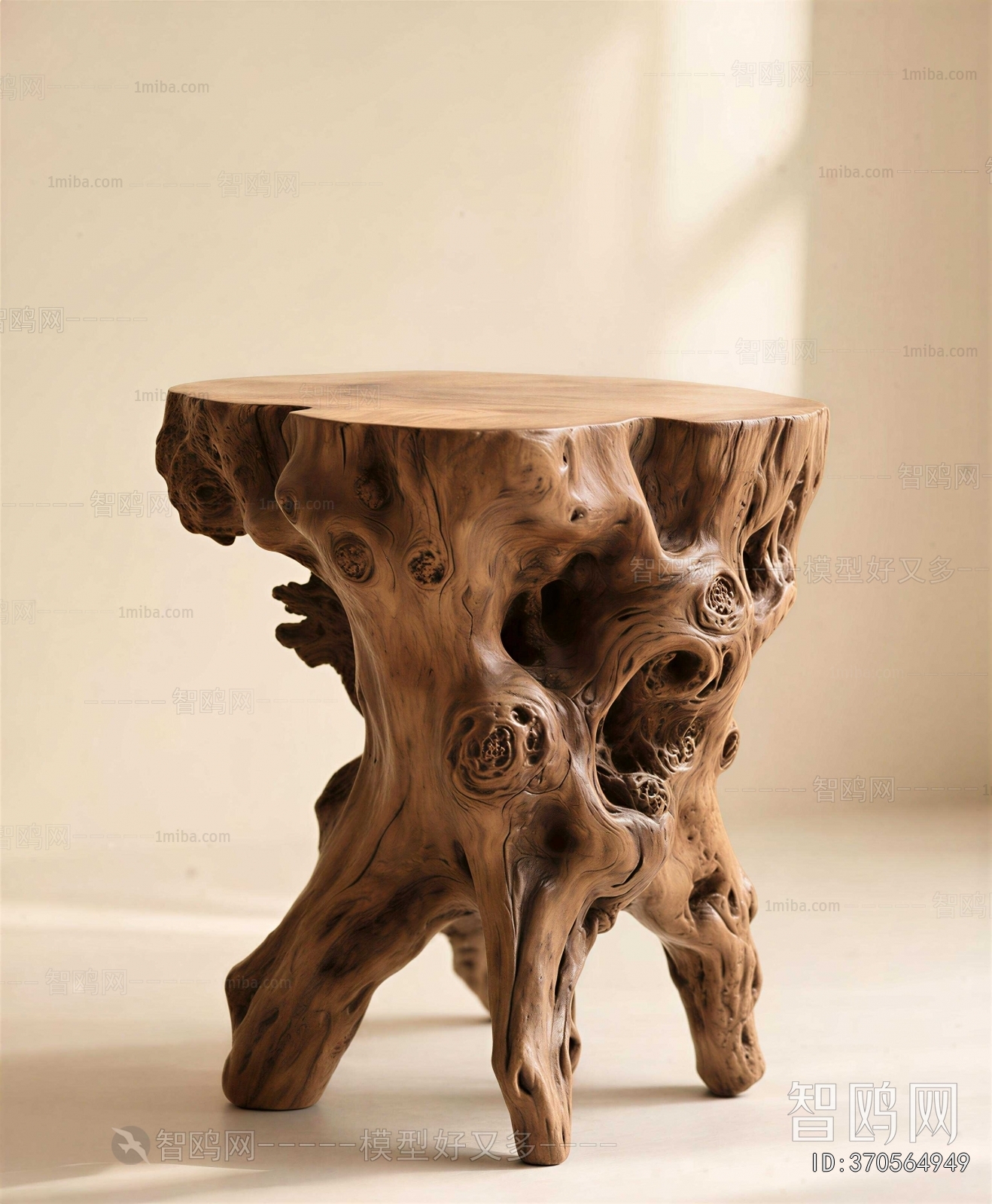 Wabi-sabi Style Stool