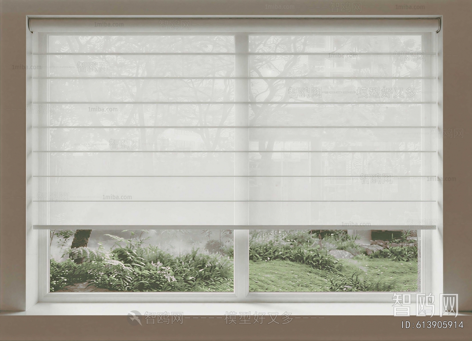 Modern Roman Curtain