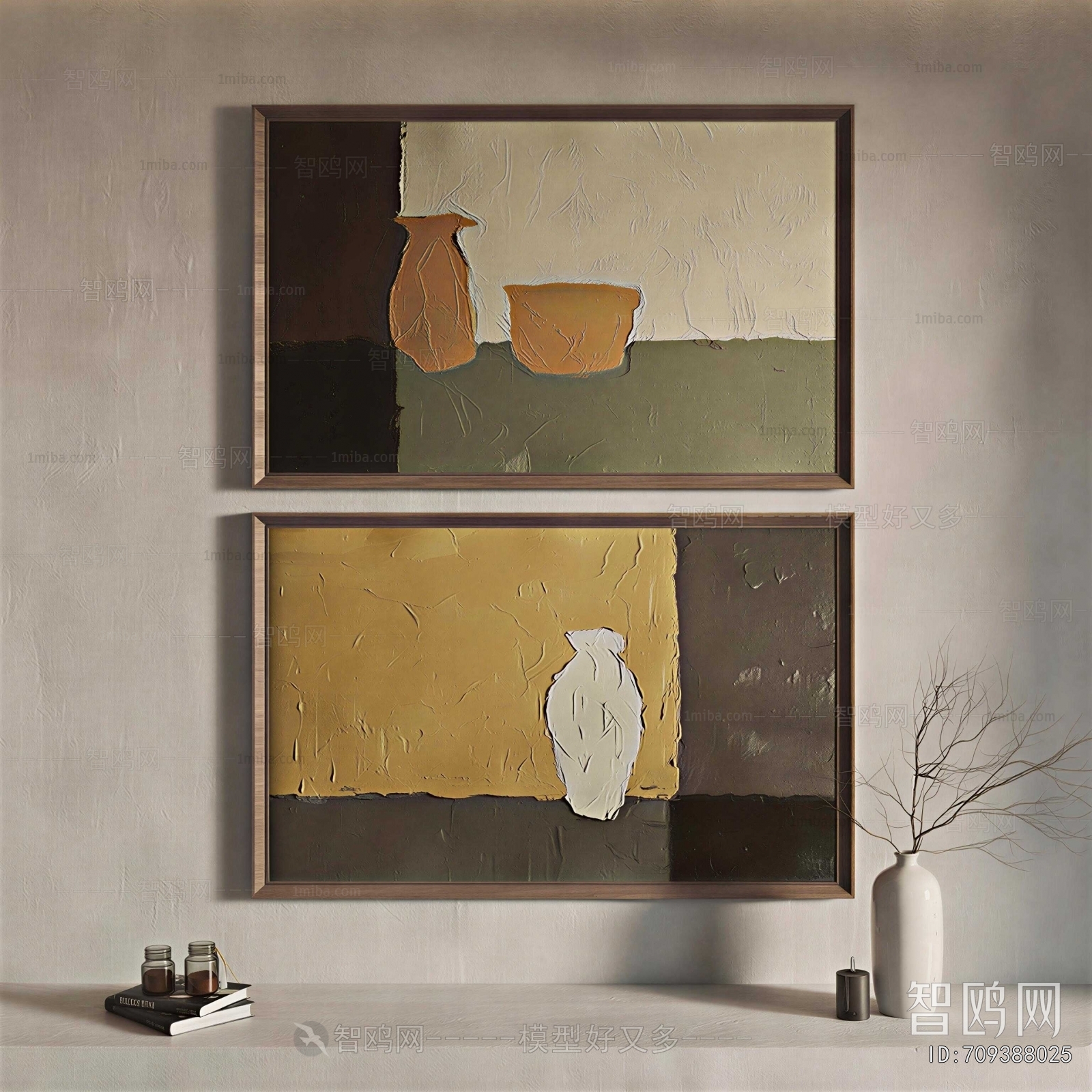 Wabi-sabi Style Painting