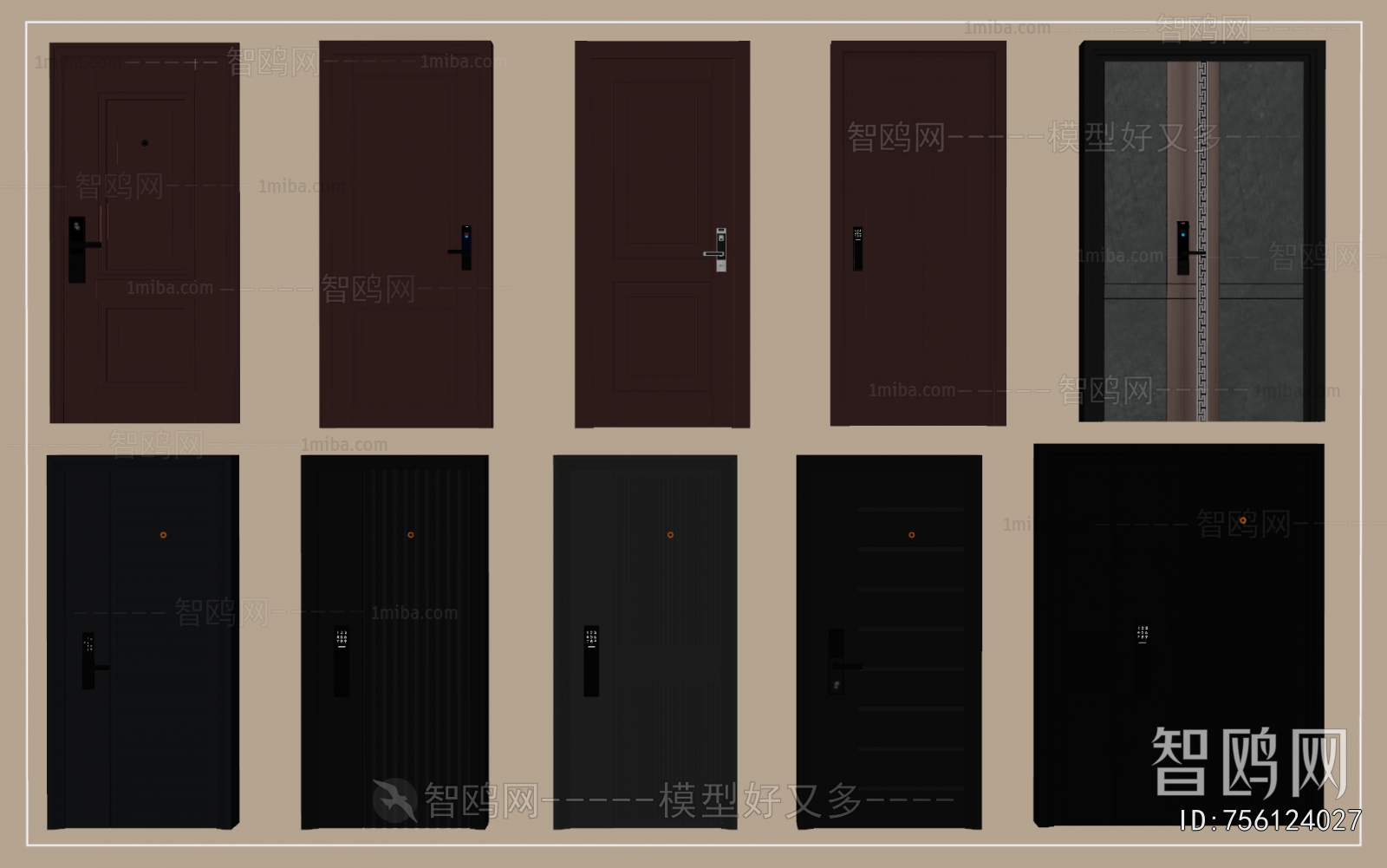 Modern Entrance Door