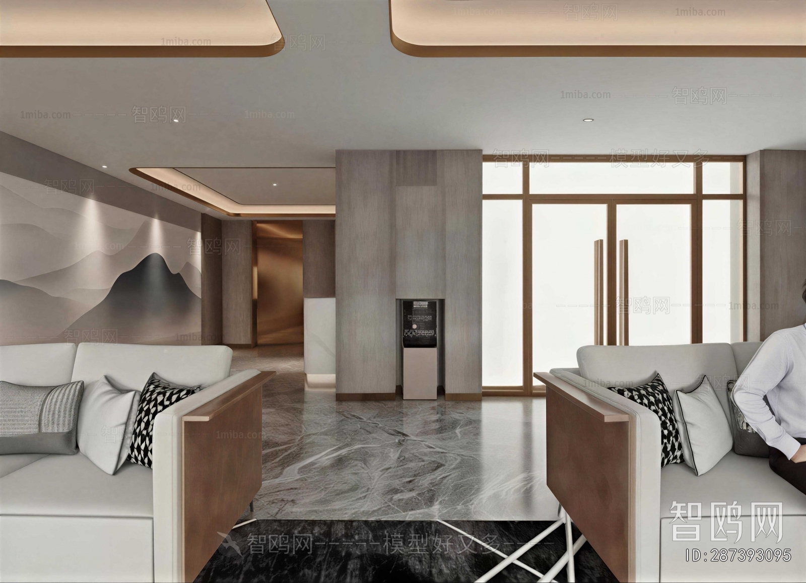 New Chinese Style Lobby Hall