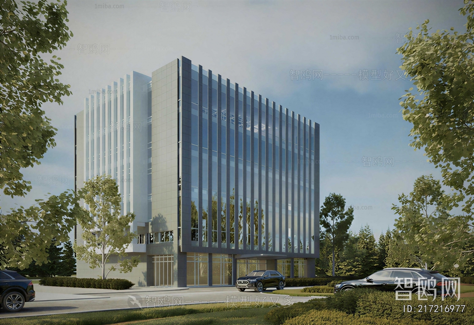 Modern Appearance Of Commercial Building
