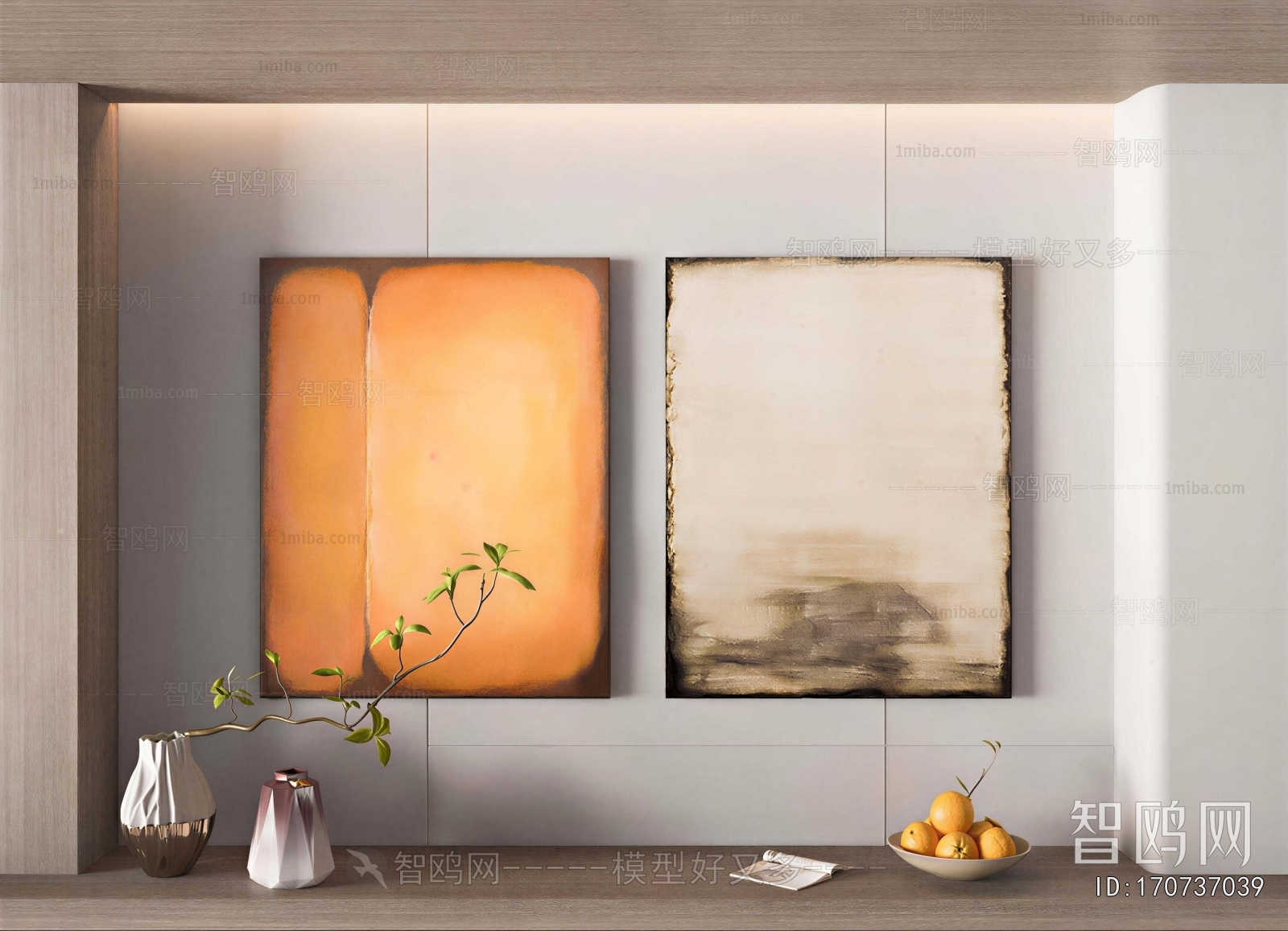 Wabi-sabi Style Painting