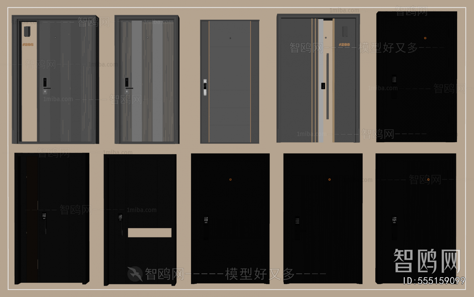 Modern Entrance Door
