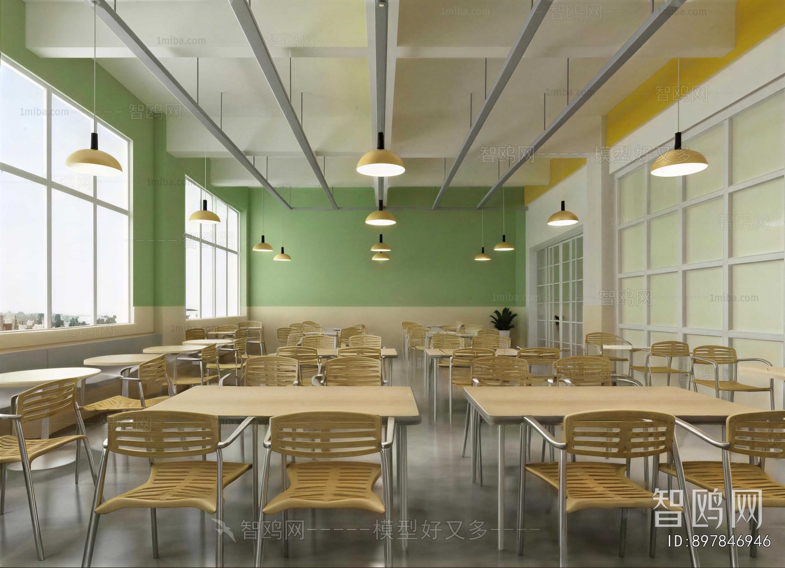 Modern Office Canteen