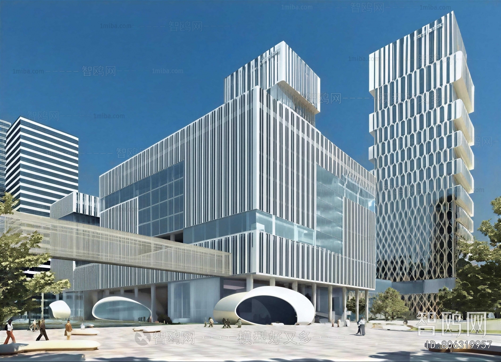 Modern Appearance Of Commercial Building