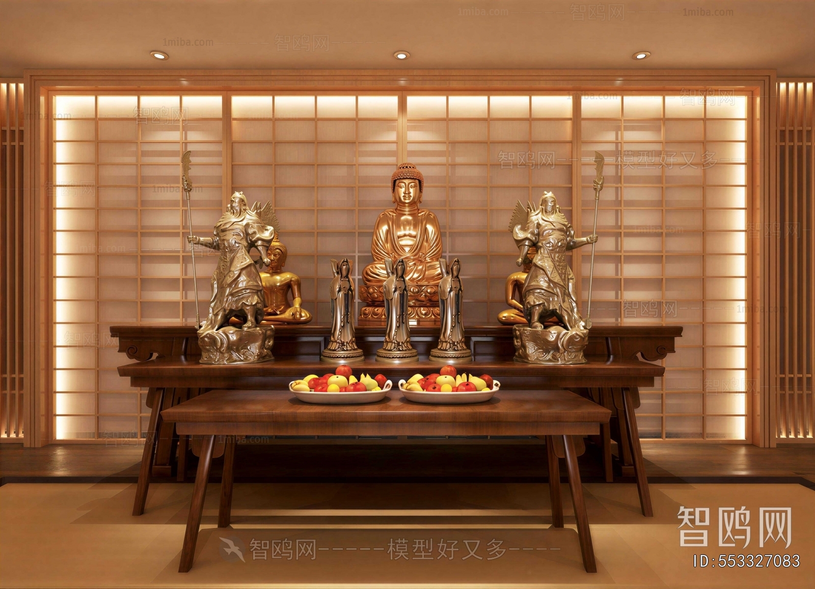 New Chinese Style Temple