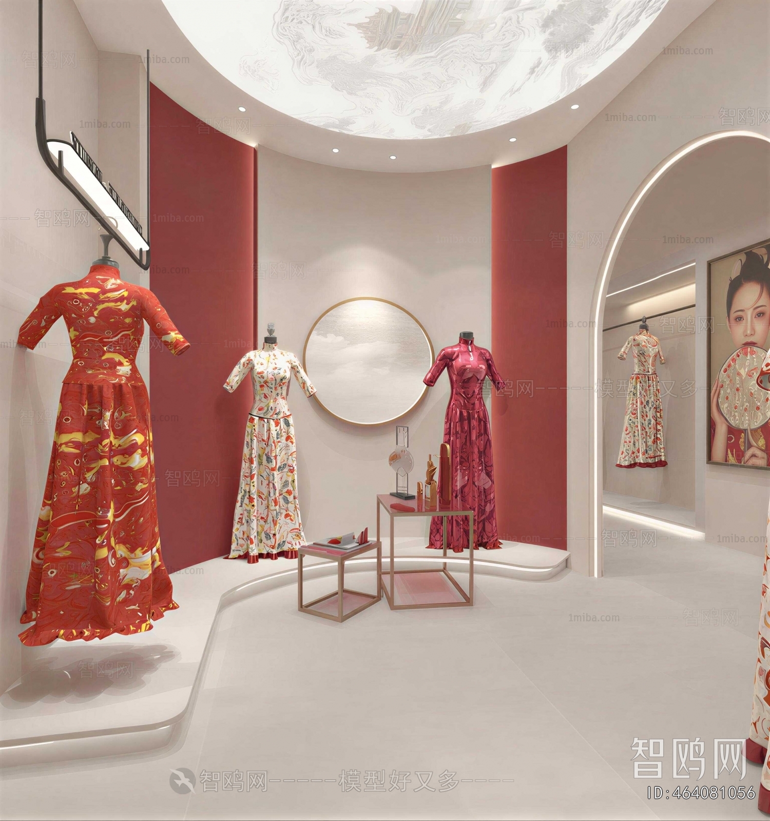 New Chinese Style Exhibition Hall