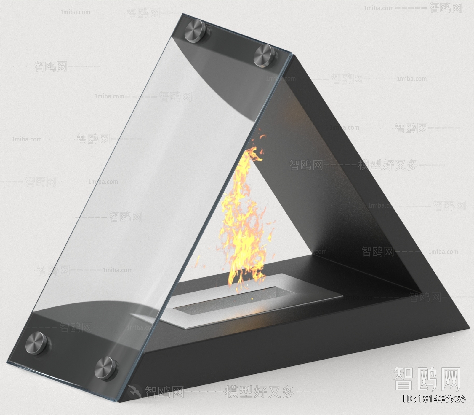 Modern Electronic Fireplace
