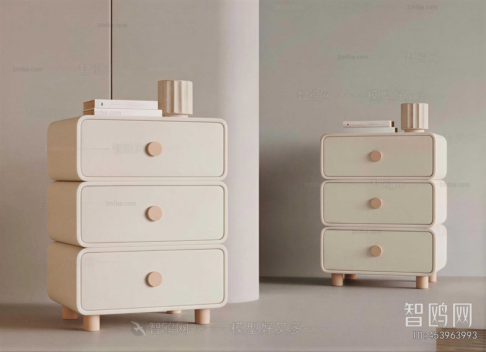 Modern Bedside Cupboard