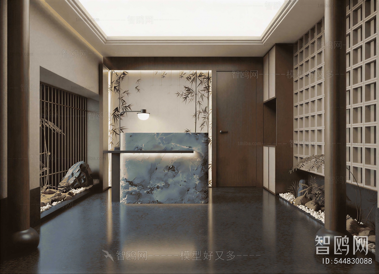 New Chinese Style Hallway