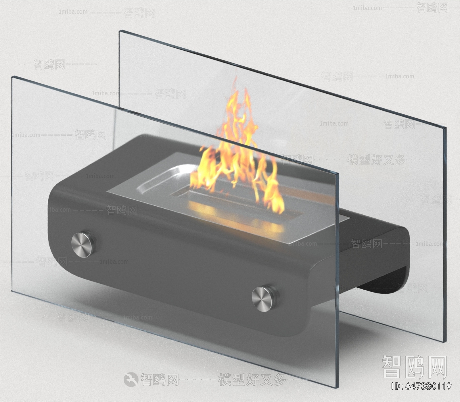 Modern Electronic Fireplace