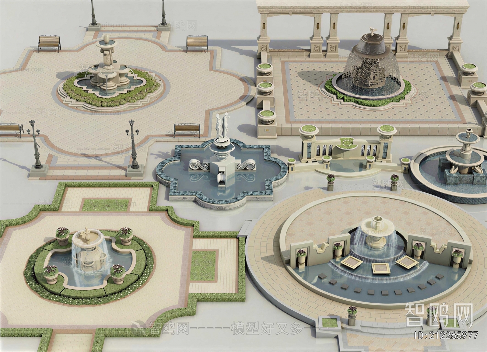 European Style Garden