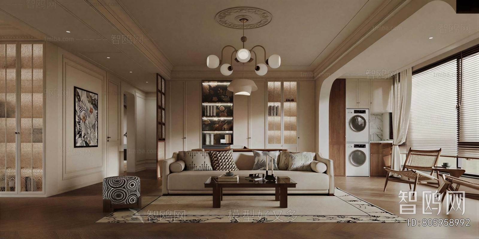 French Style A Living Room