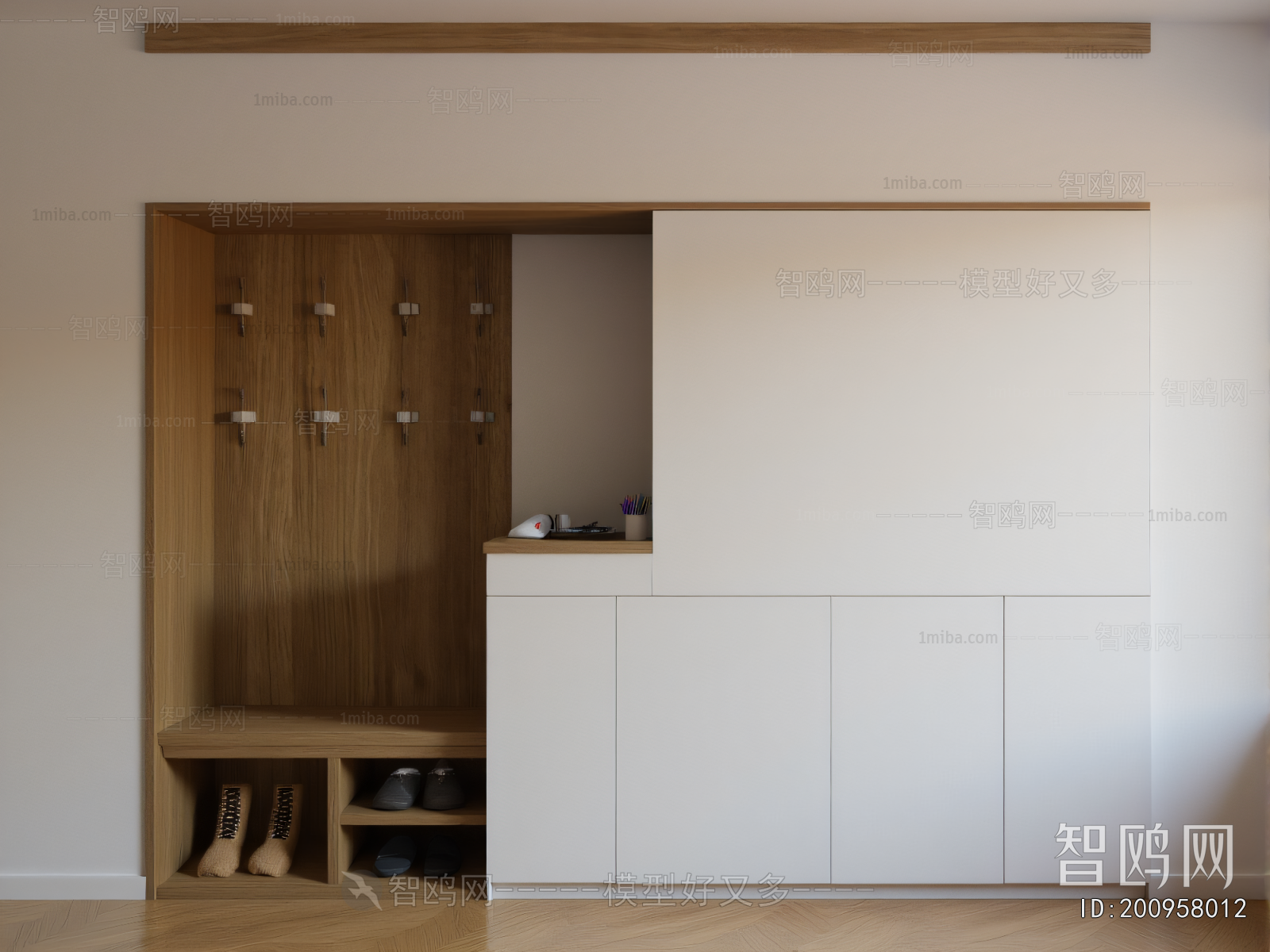 Modern Shoe Cabinet