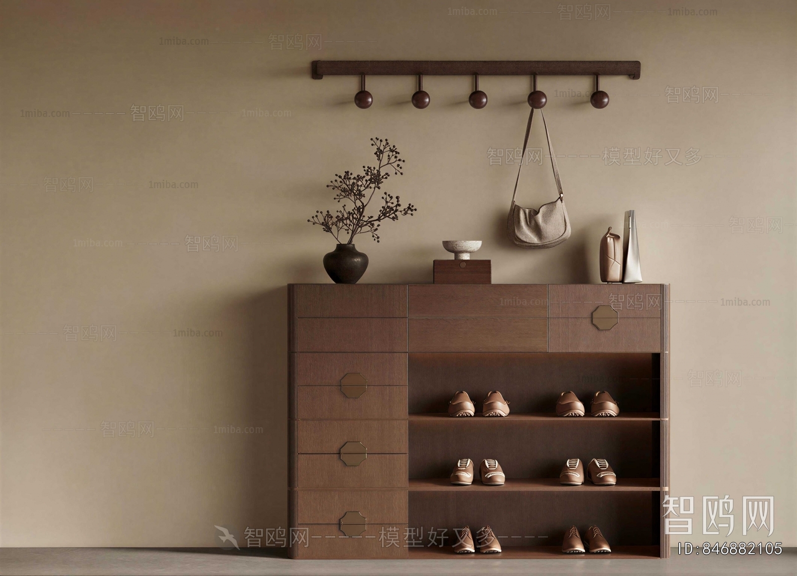 Modern Shoe Cabinet