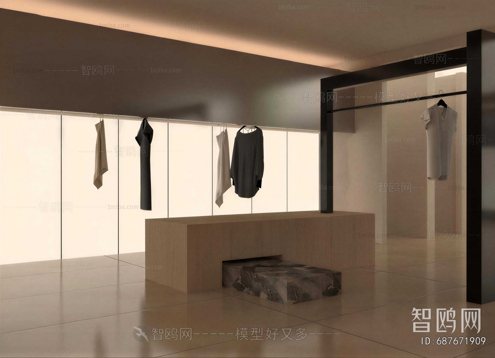 Modern Clothing Store
