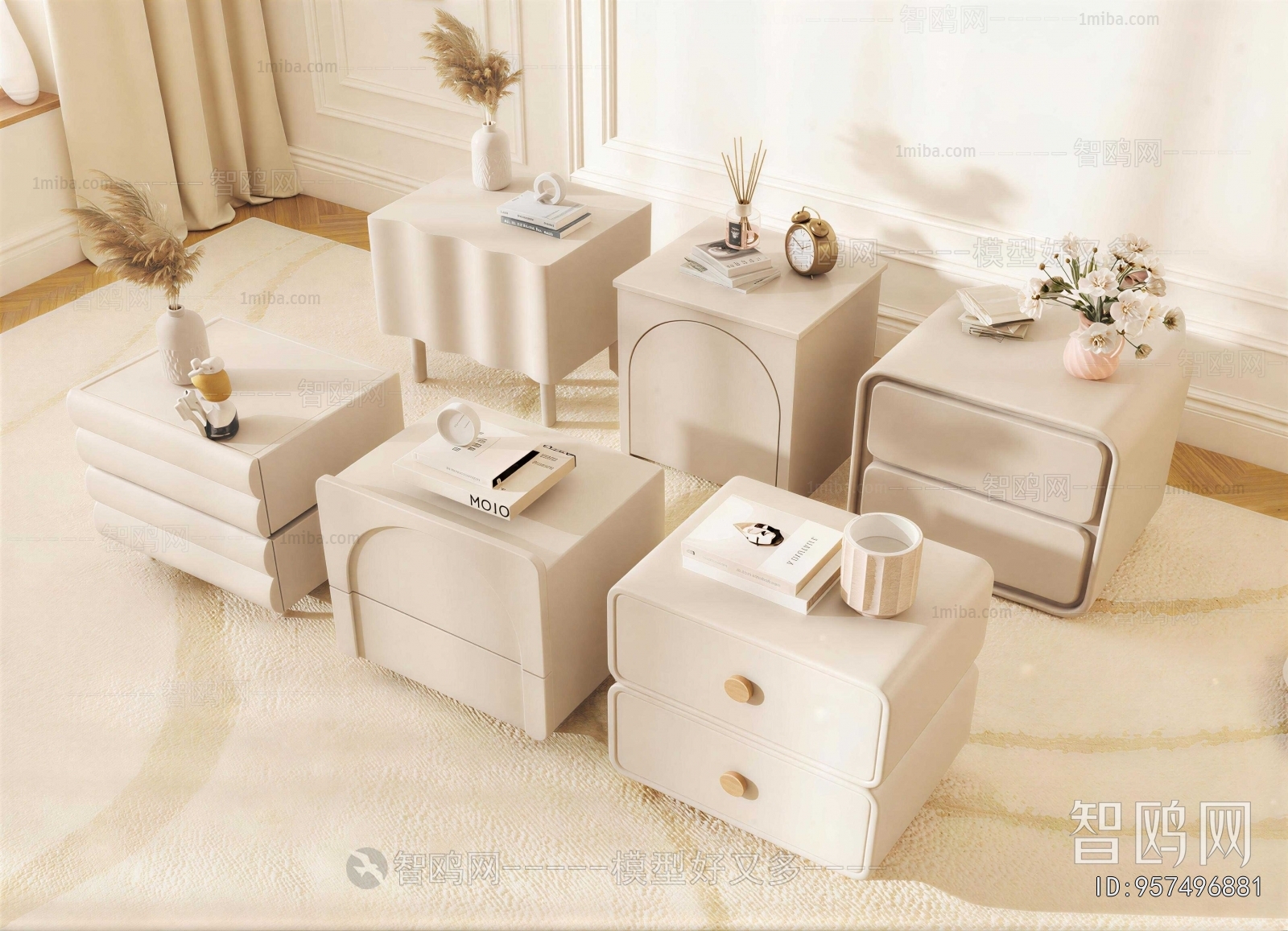 Modern Bedside Cupboard