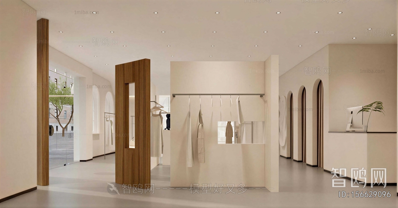 Modern Clothing Store