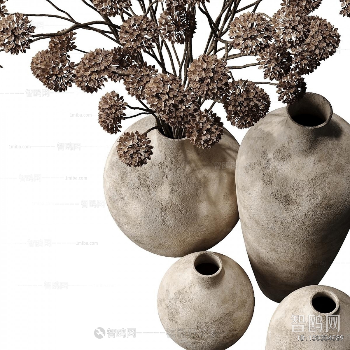 Wabi-sabi Style Flower Arrangement