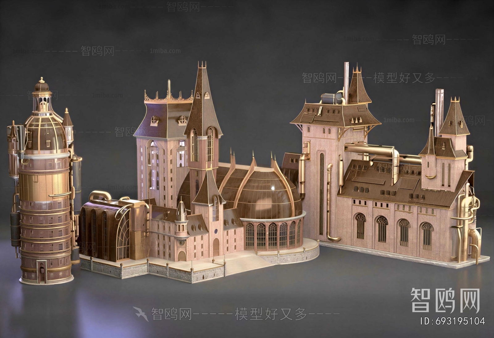 French Style Building Appearance