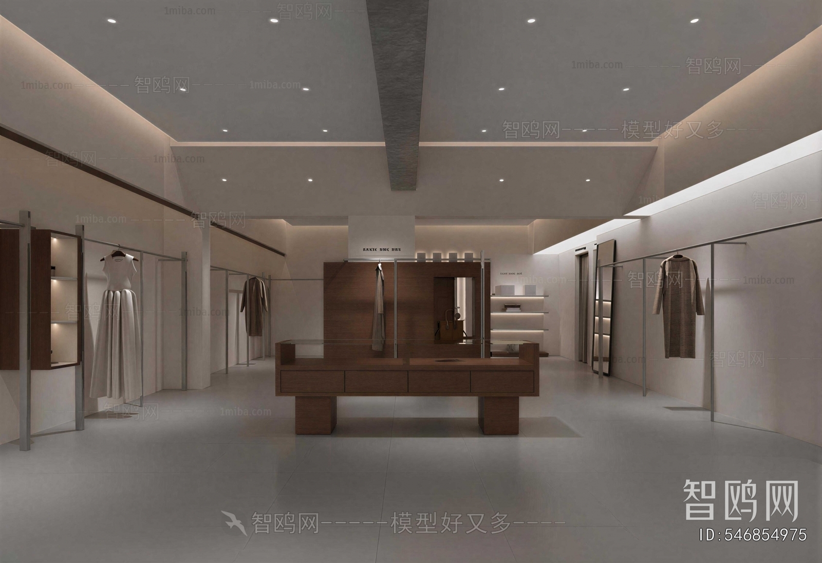 Modern Clothing Store