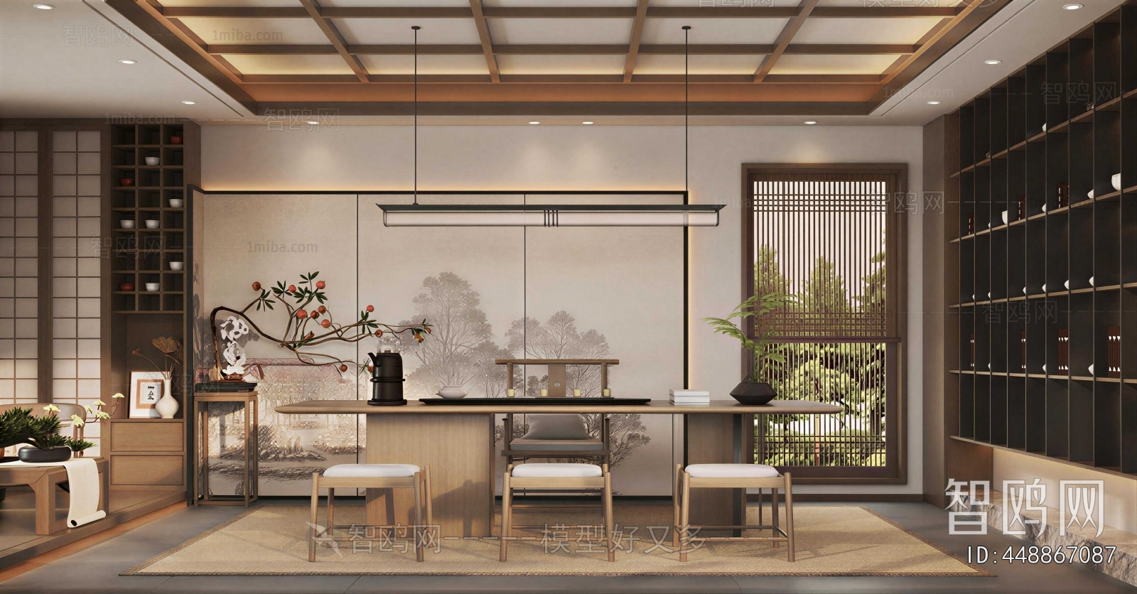 New Chinese Style Tea House
