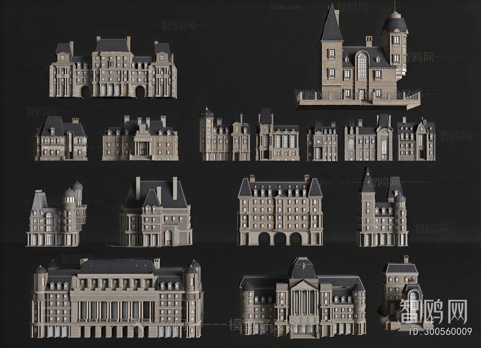 European Style Building Appearance