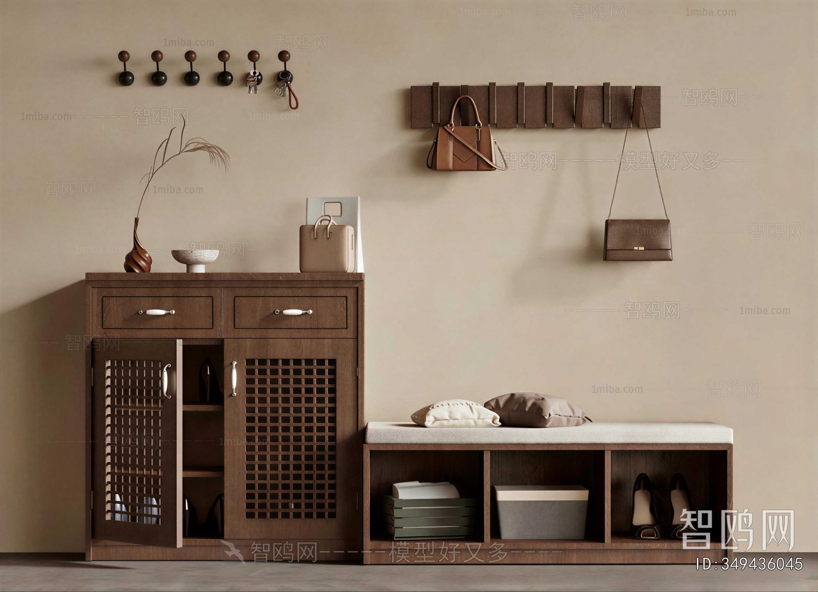 Modern Shoe Cabinet