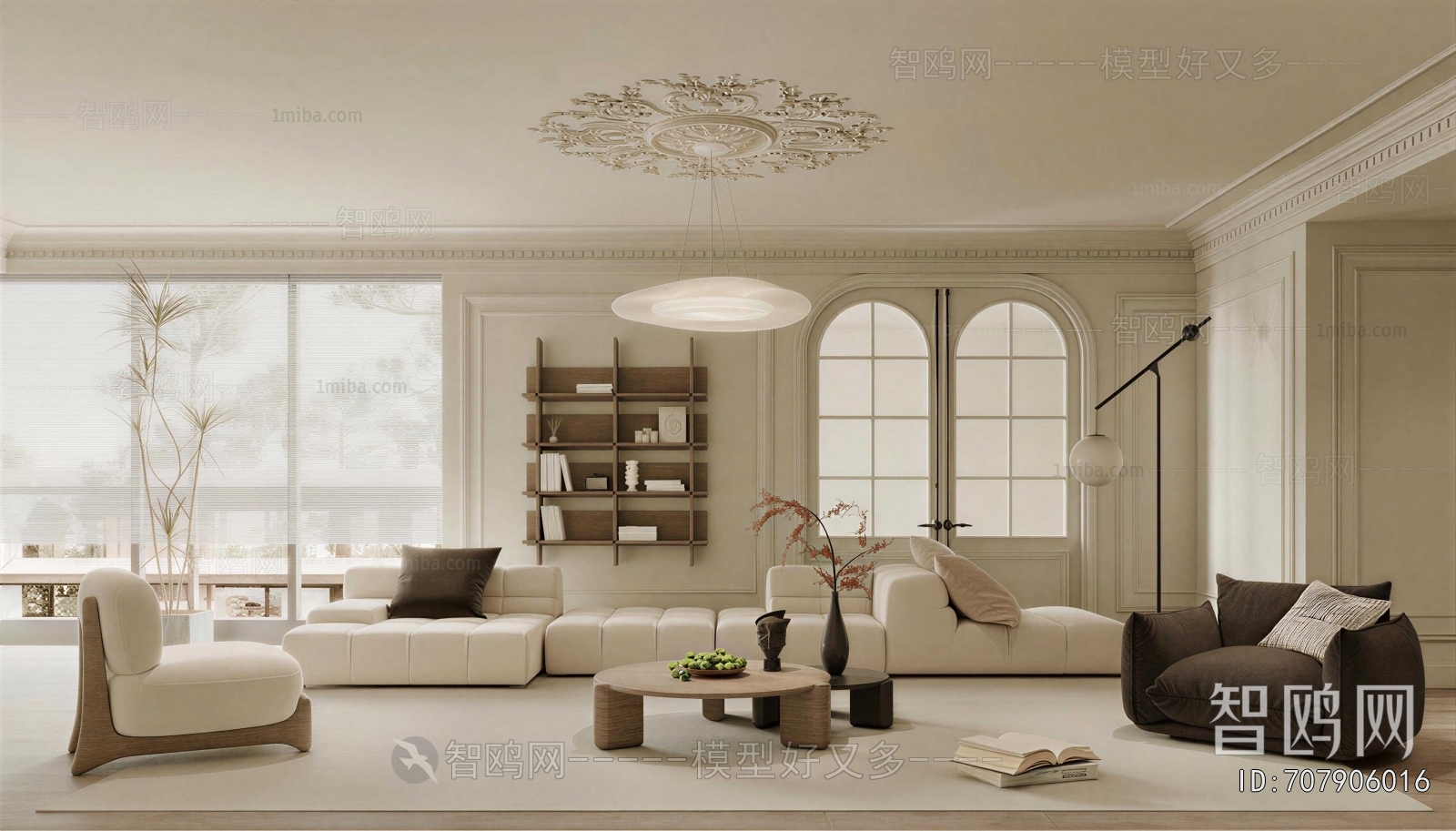 French Style A Living Room