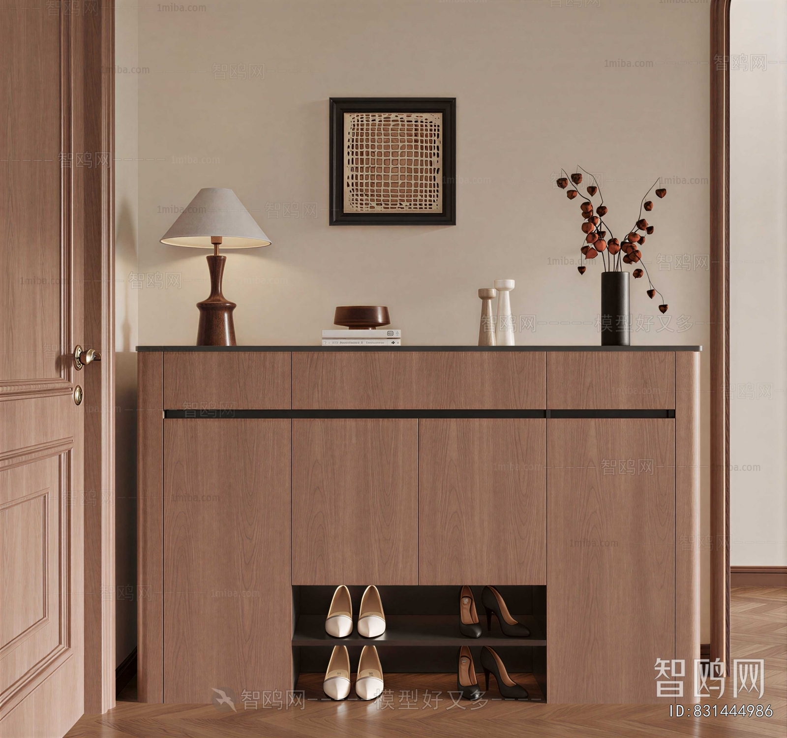 Modern Shoe Cabinet