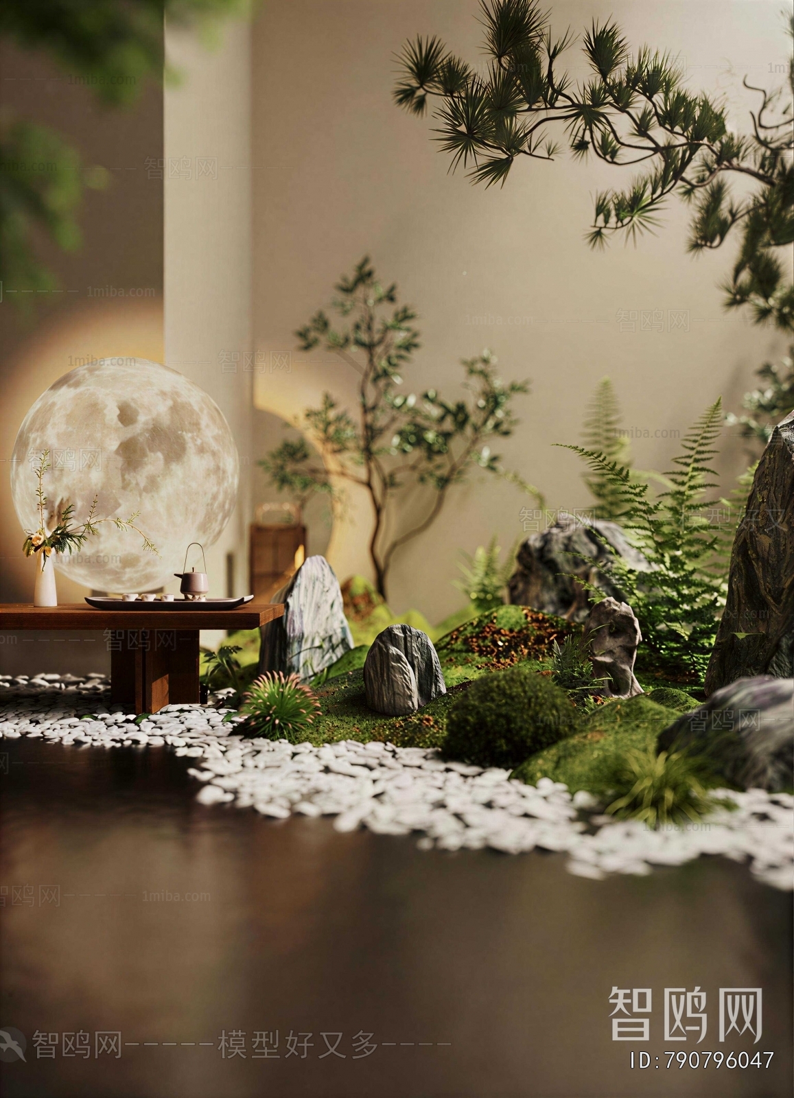 New Chinese Style Plant Landscaping